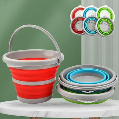 Opvouwbare Siliconen Auto Wateremmer voor Kinderen & Buitenactiviteiten