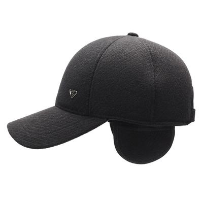 New Men'S Baseball Cap Thickened Cotton Cap Outdoor Versatile Casual Cold-Proof Cap Middle-Aged And Elderly Warm Cap