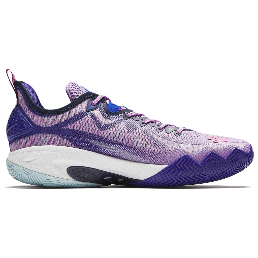 Anta Crazy 2 Pro Basketball Shoes Men sneaker Purple Blue 912531106S-1