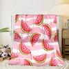Watermelon Slice Pattern Blanket Flannel Blanket Throw Blanket Sofa Cover Blanket Soft Premium Blanket Picnic Blanket Tv Blanket Gifts