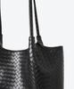 Shoopen Weaving Pintuck Low Medium Shoulder Bag Hpabggf703