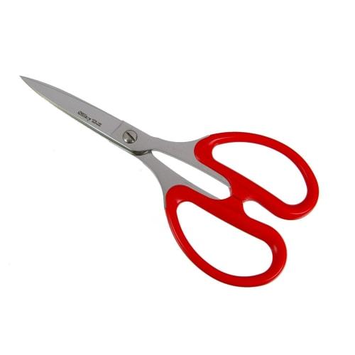 Marusho Kogyo Chef Cross Pro S Kitchen Scissors, Catalog Gift, Multi, Overall Length: 190mm (Blade Length: 70mm), Weight (approx.): 66g, Color: Red, I