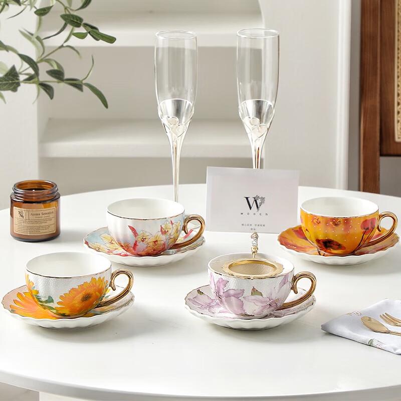 WOOCH Exquisite Romantic Cup and Saucer Gift Set