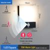 Waterproof LED Motion Sensor Wall Light for Outdoor Hotel, Garden, Villa, Balcony, Courtyard 