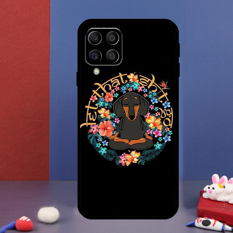 Sausage Dog Love For Samsung Galaxy M15 M55 M33 M13 M23 M53 M31 M51 M14 M34 M54 M20 M30s M52 M32 Phone Case