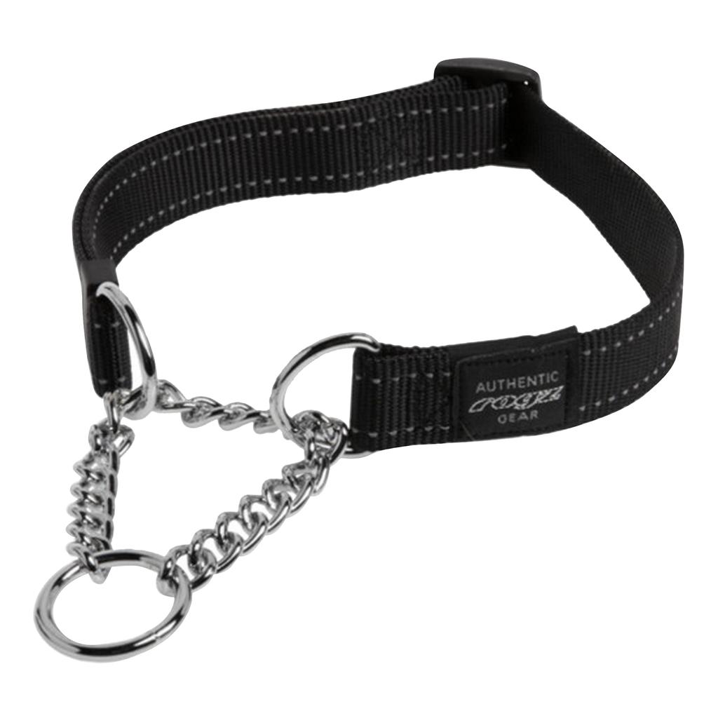 half check dog collars