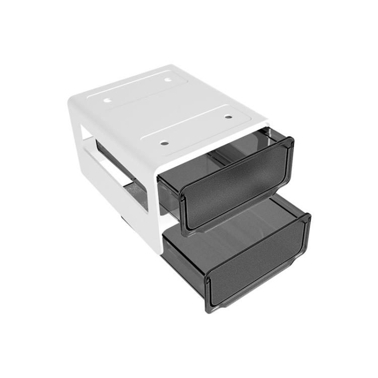 Hidden Under-Desk Drawer Storage Box Drill-Free Organizer Box