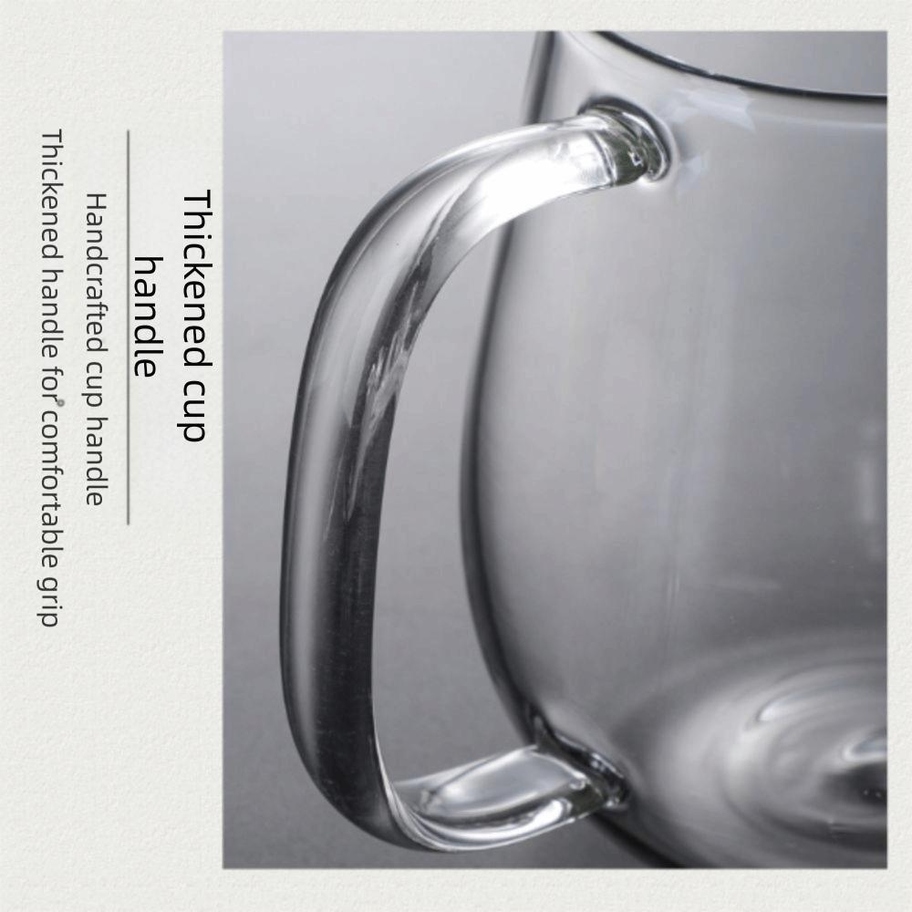 High Boron Silicon Glass Tea Pot Transparent Flower Teapot Ceremony Kung Fu Tea Set  Water Boiling