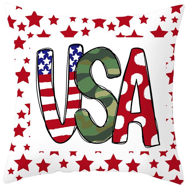 New Peach Leather Velvet Printed Pillowcase Car Sofa Festive Decoration Pillowcase