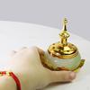 Lotus Burner Metal Holder Living Room Censer Ornament Bedroom Meditation Relaxation Housewarming
