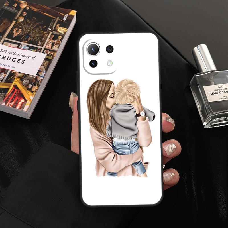Mom Daughter Girl Son Dad Case For Xiaomi 14T 11T 12T 13T Pro 13 14 15 Ultra POCO X7 Pro X3 X5 X6 F5 F6 M6 Pro Cover