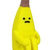 3D Printed Banana Man Figurine Funny Disappointed Banana Sculpture for Home Office Living Room Desktop Decor