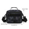 Tactical Messenger Pouch Men'S Vintage Camouflage Army Crossbody Bag Nylon Single Shoulder Bag Chest Pack Sling Hunting Bag