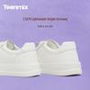 Tianmeiyi Women's Thick-Soled White Board Shoes