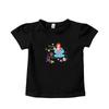 2025 New Cartoon Print Short Sleeve Children's Birthday T-Shirt, 20 Styles