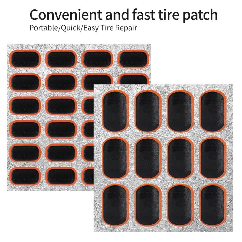 Outdoor Cycling Emergencies Repair Patches Road Bike Puncture Repair Patches for Bicycles Motorcycle Inner Tube Leaks