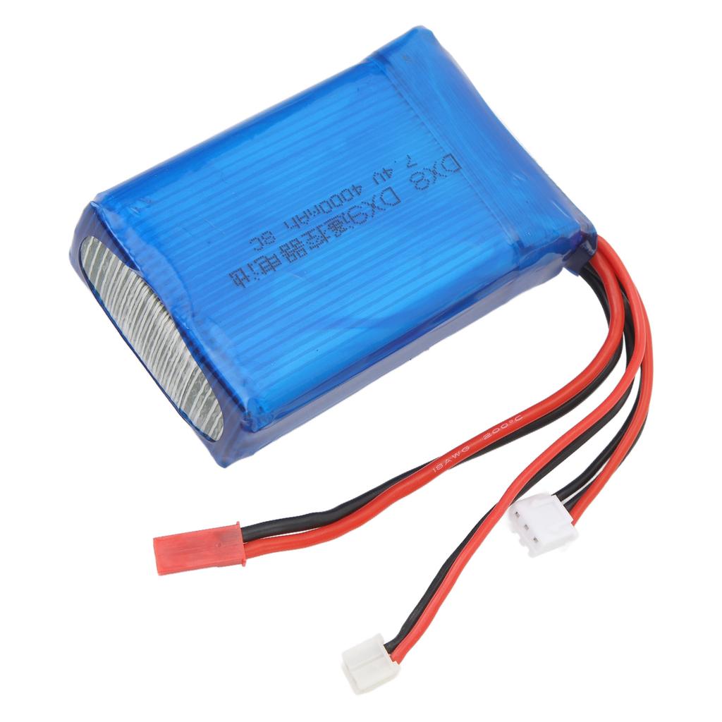 4000mAh 7.4V Transmitter Remote Control Battery For Spektrum TX Transmitter DX8 DX9 Remote Control