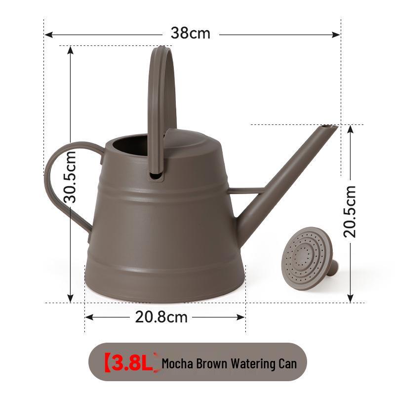 Large Capacity Long Spout Watering Can with Shower Head for Gardening