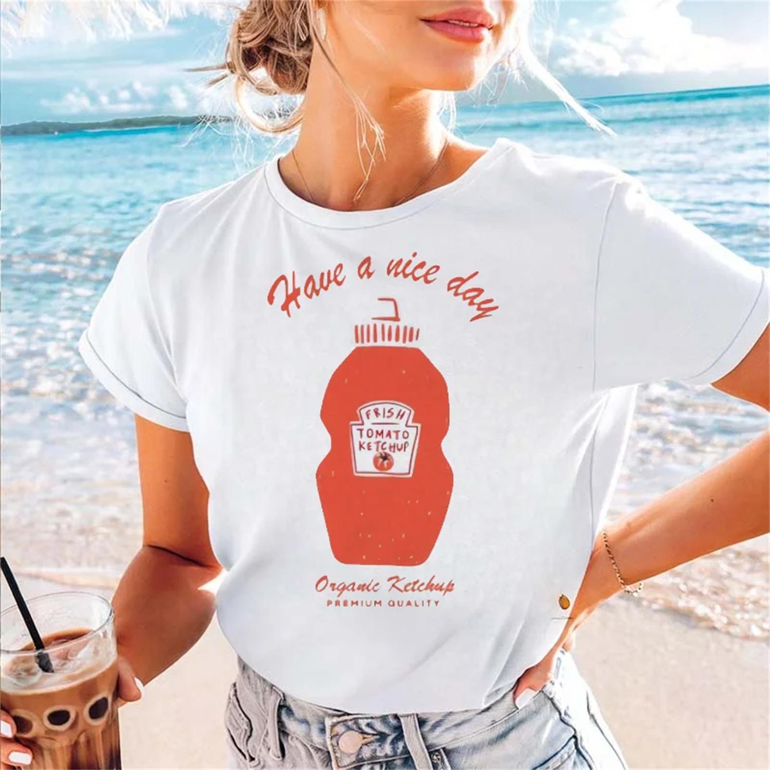 

Trendy Cute 90s T-Shirt Women s Fashion Basic Women s Pattern Short Sleeve Clothing Summer Travel Top Printed Casual T-Shirt XXXXXL