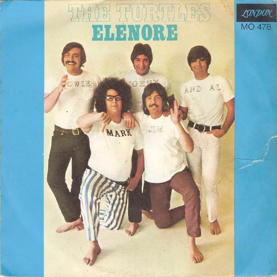 

7inch Record TURTLES Elenore MO478 London Records 1968 Spain Rock Used
