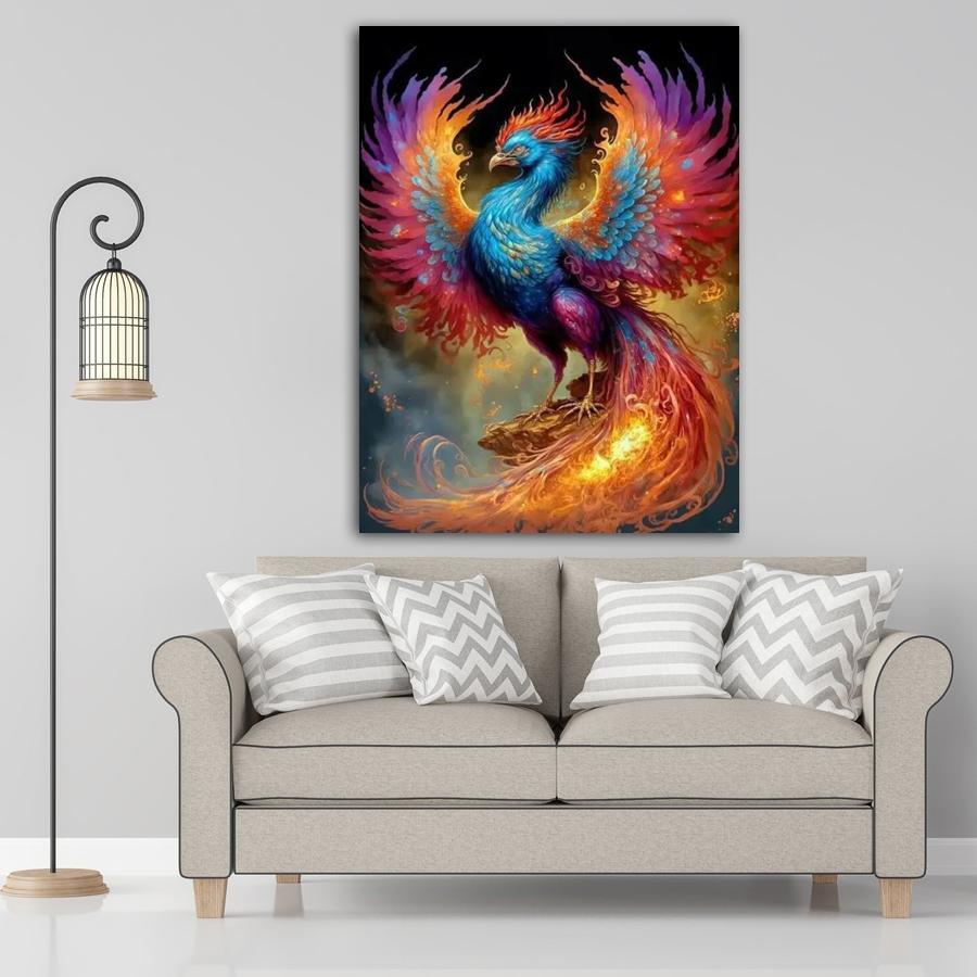 Diamond Painting New Arrivals Animal Peacocks Phoenix Diy Full Square Round Drill Rhinestone Embroidery Mosaic Cross Stitch Kits Wall Decor FG1801