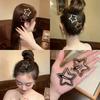 [Rhinestone Star Hair Clips] 2pcs Rhinestone Five-Pointed Star Hair Clips | Back-of-the-Head Bangs and Side Bangs Clip