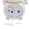 Lucky Cat Alarm Clock Plastic Cute Cartoon Good Lucky Cat Alarm Clock for Home Living Room Bedroom Kitchen