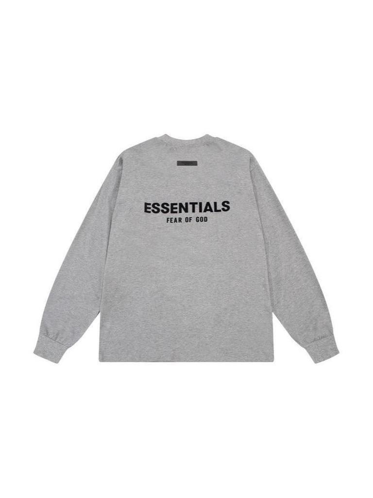 Round Neck Black Letter Print Hoodie - Essentials 2025SS Trend