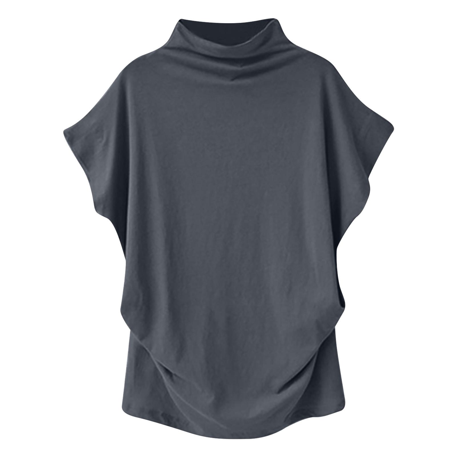 

Жіноча повсякденна модна футболка з круглим вирізом і короткими рукавами XXXXXL