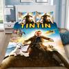 Duvet Cover Pillowcase Adventures of Tintins Bedding Set Adult Boy Girl Bedroom Decoration Children Gift Single Double Large