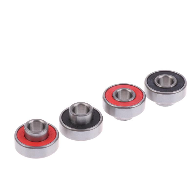 4/8Pcs 608-2Rs Long Plate Integrated Bearing Long Hoverboard Skateboard High Speed Silent Speed Bearings Surfboard Accessories