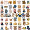 100 Adorable Cartoon Teddy Bear Stickers Decorate Your Suitcase Notebook And More!