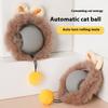 Cat Toys Intelligent Automatic Teasing Ball Silent Irregular Movement Food Grade Silicone Material Safe Durability Pet Supplies