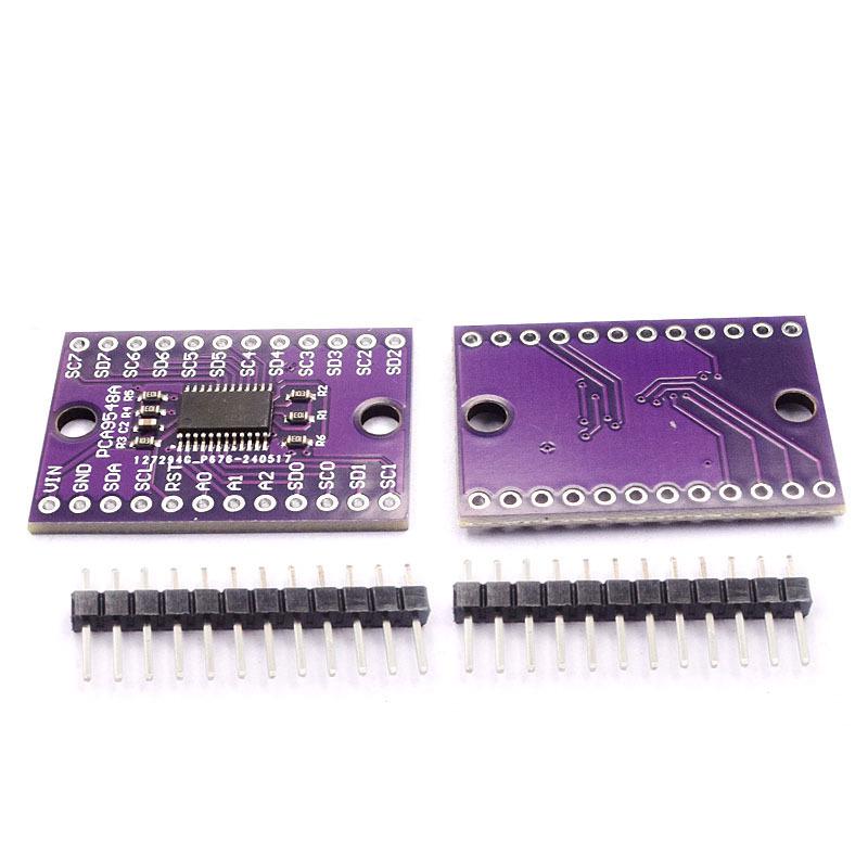 TCA9548A I2C Multi-Channel Expansion Module, 8-Channel Switch Board with Reset Function
