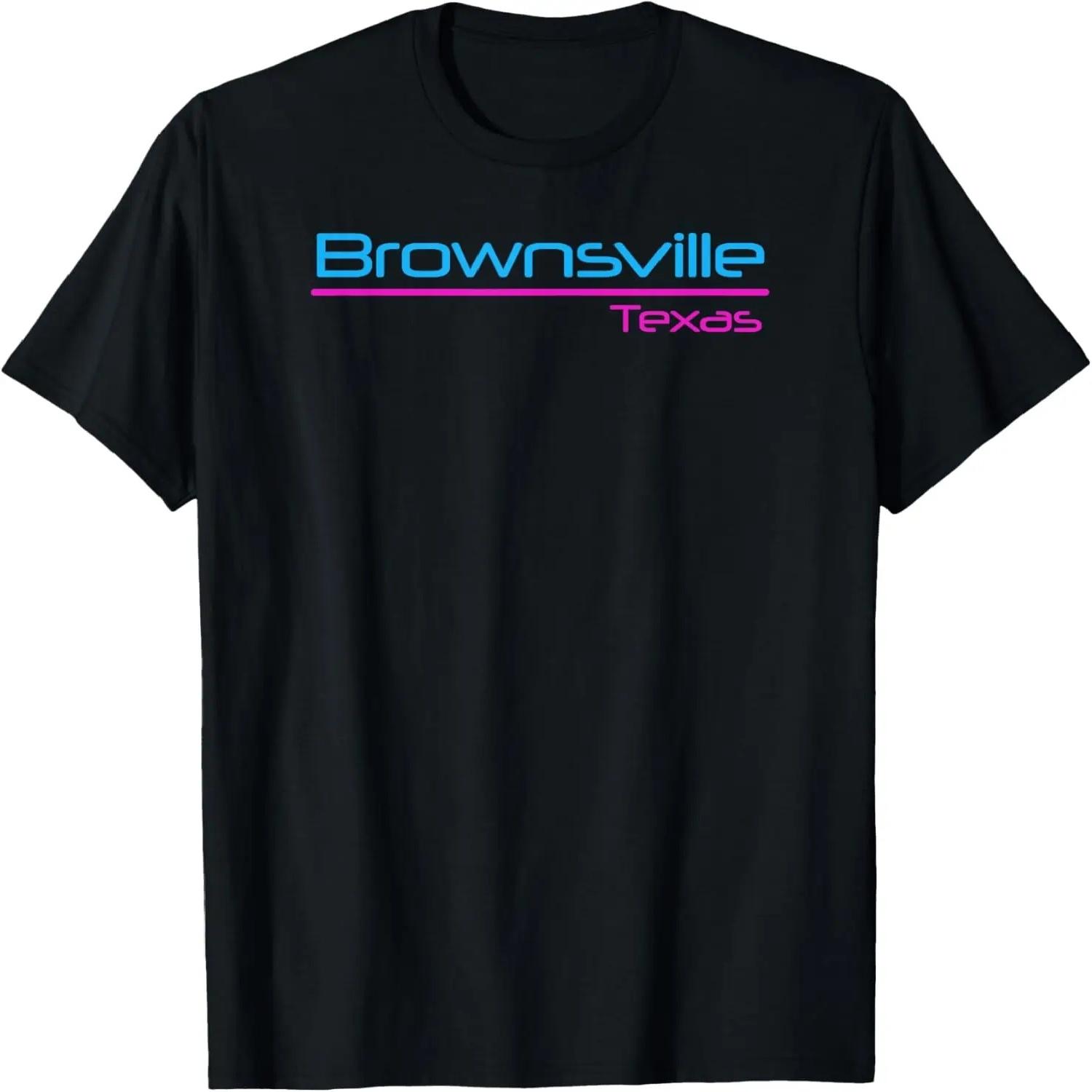 

Retro Brownsville Texas T-Shirt XXXXXL різнокольоровий