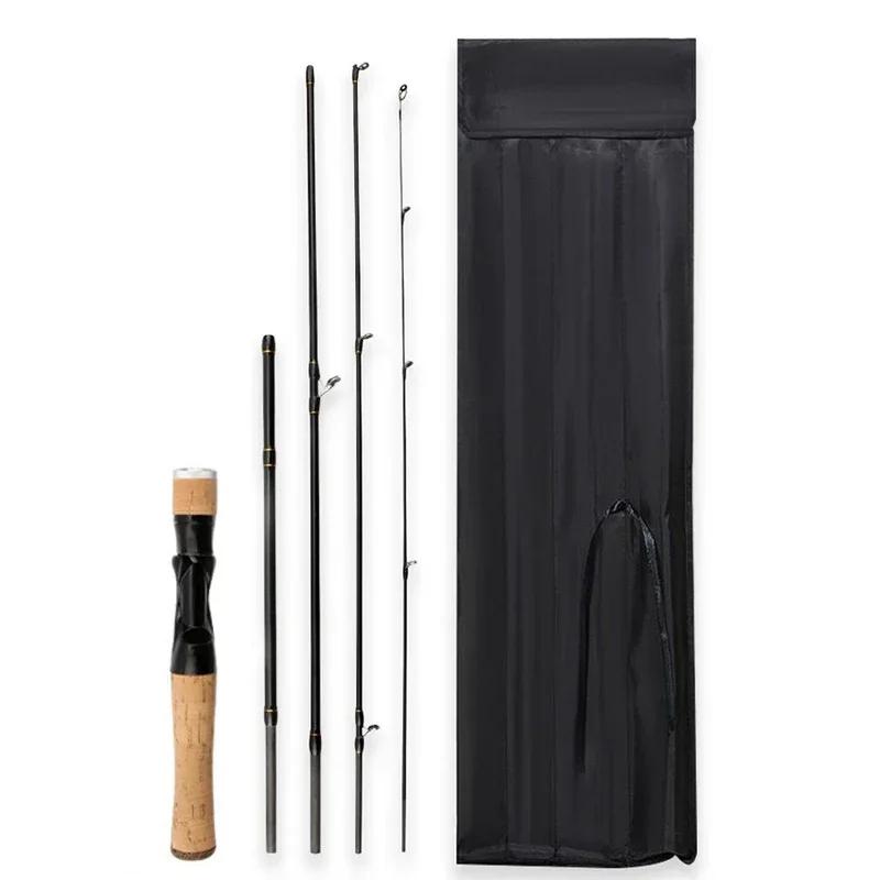 

Маленькая приманка Finesse System UL спиннинг кастинг удилище углеродное волокно ультралегкий 4 части 1.55-1.8м 1-8г для форелевой удочки 1.55-1.8M UL