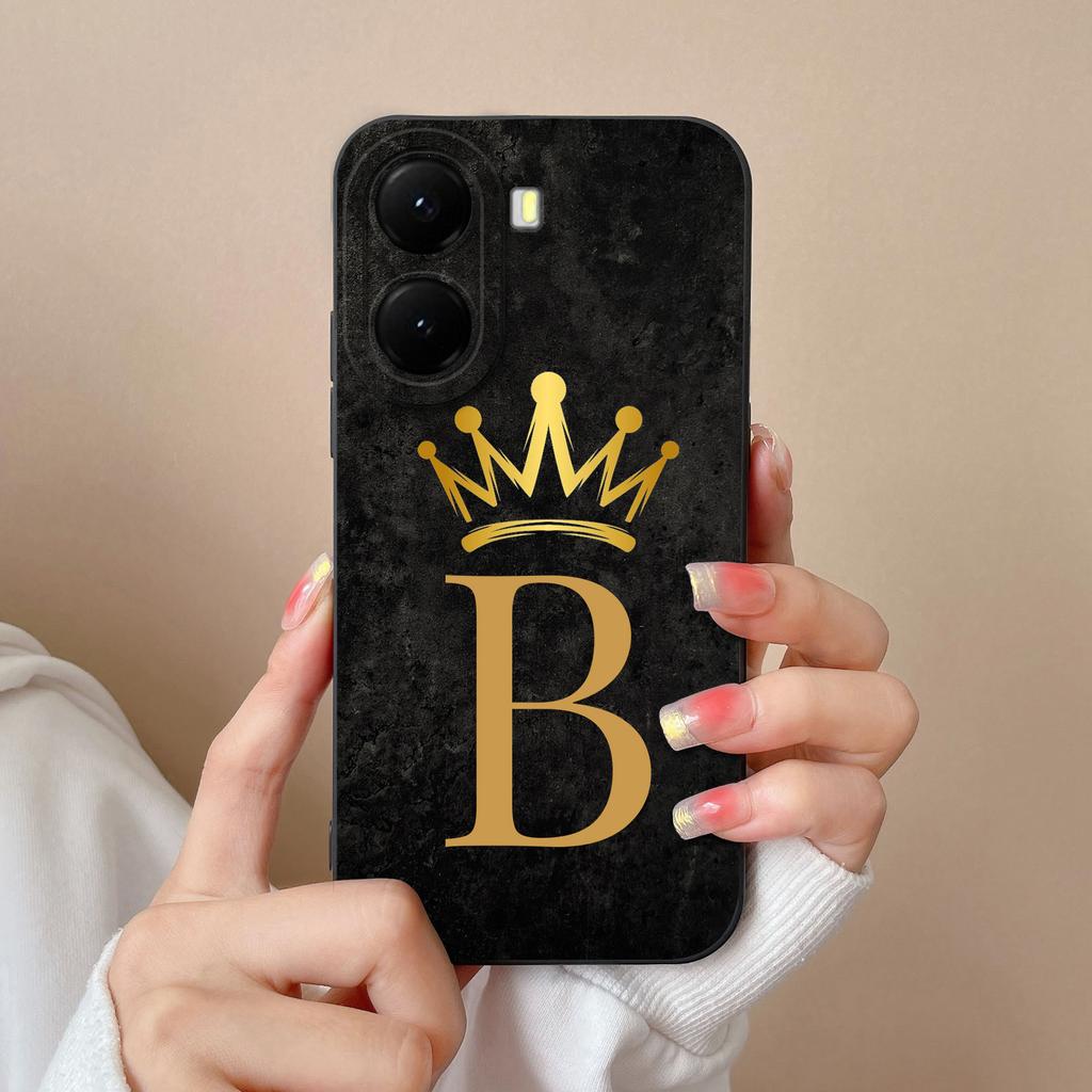 For Xiaomi Poco X7 X6 X5 X3 GT NFC M6 M7 F5 F6 Pro Plus 4G 5G Telefonskall Mote Bokstavmønster Toppkvalitet Støtsikkert Silikonskall For Xiaomi Capa