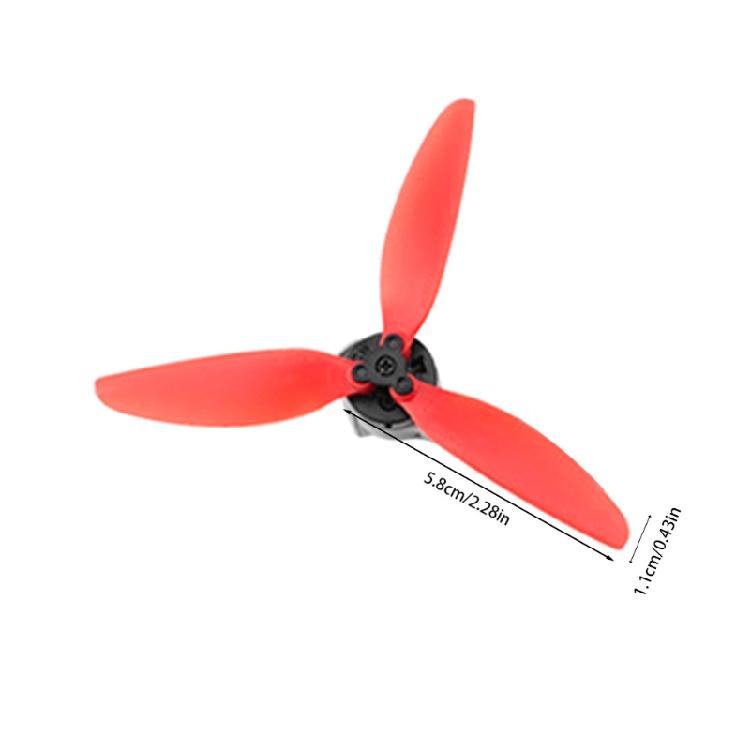 2 Pairs Low Noise Propeller for Mavic Mini 2/for Mavic Mini Flying Wing 3-Blade