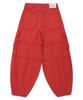 Iseuteuseobiseusyab Ballon Dyed Cargo Pants - Red