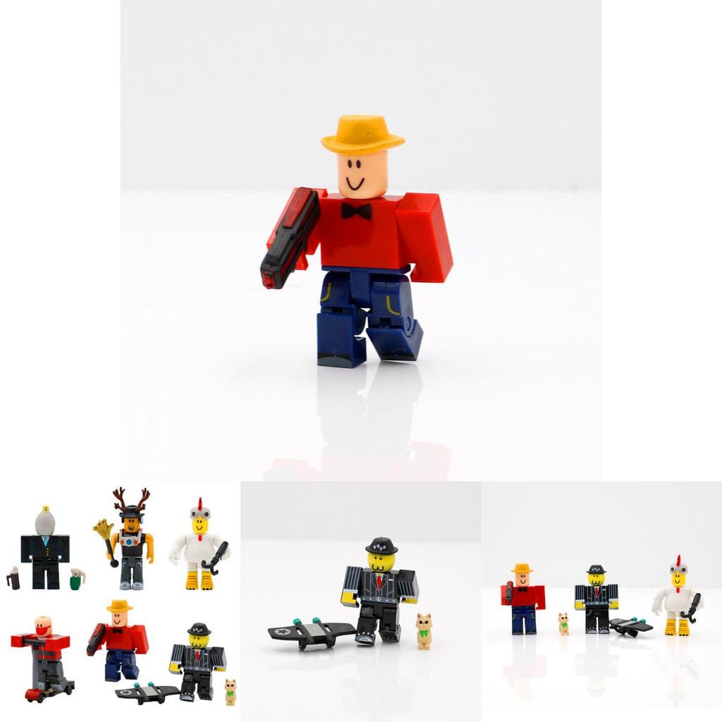 Set di Personaggi del Gioco Roblox Action Figure con Lavorazione Raffinata Perfetto per Bambini e Collezionisti