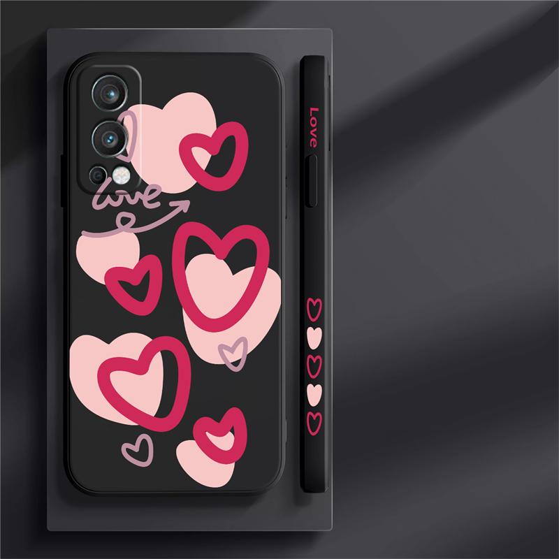 

Pattern Phone Case For OnePlus 1+ Nord 2 CE2 Lite 3 ACE 2V One Plus 9 Pro 8T 7 6 Silicone Liquid Silicone Cover Coque Oneplus 7
