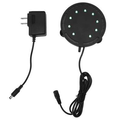 Aquarium LED Air Stone Fish Tank Bubbler Oxygen Diffuser with Lights