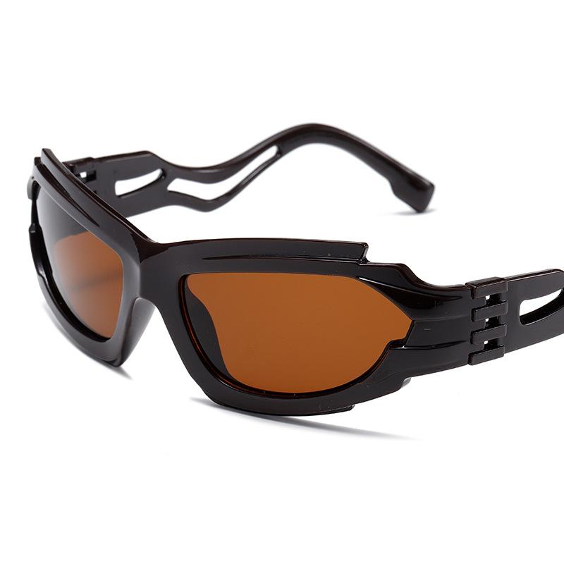 

New Punk Small Frame Square Sunglasses Men s Outdoor Sports Sun Glasses Men s Cycling Protection Eyewear UV400 Oculos De Sol As shown in the figu