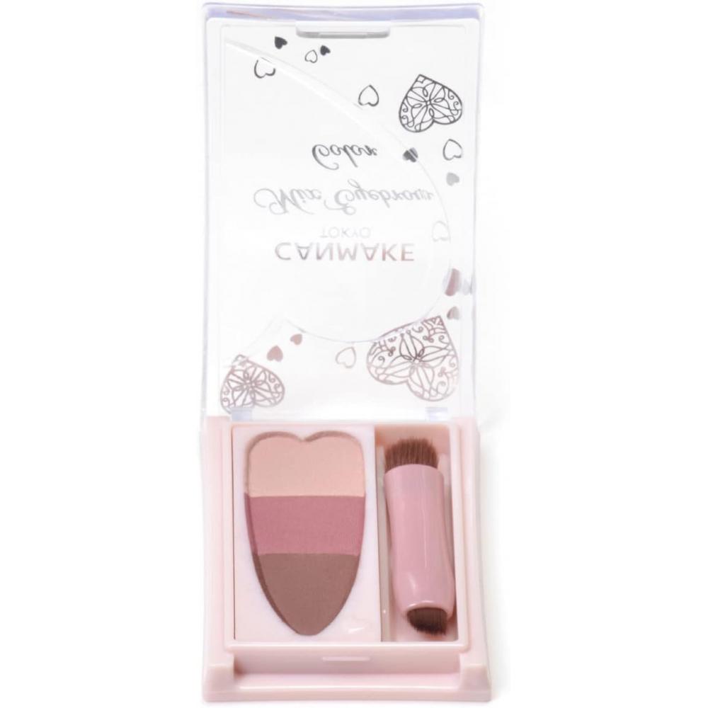 Canmake MiX EyeBrow Color C02 Jealousy Purple 1.0g Powder EyeBrow Color With Brow Brush 1g  X 1  C02 Jealousy Purple