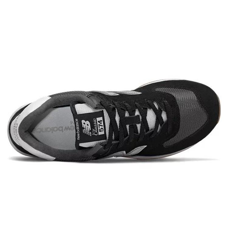 New Balance 574 Series Retro Jogging Shoes Black