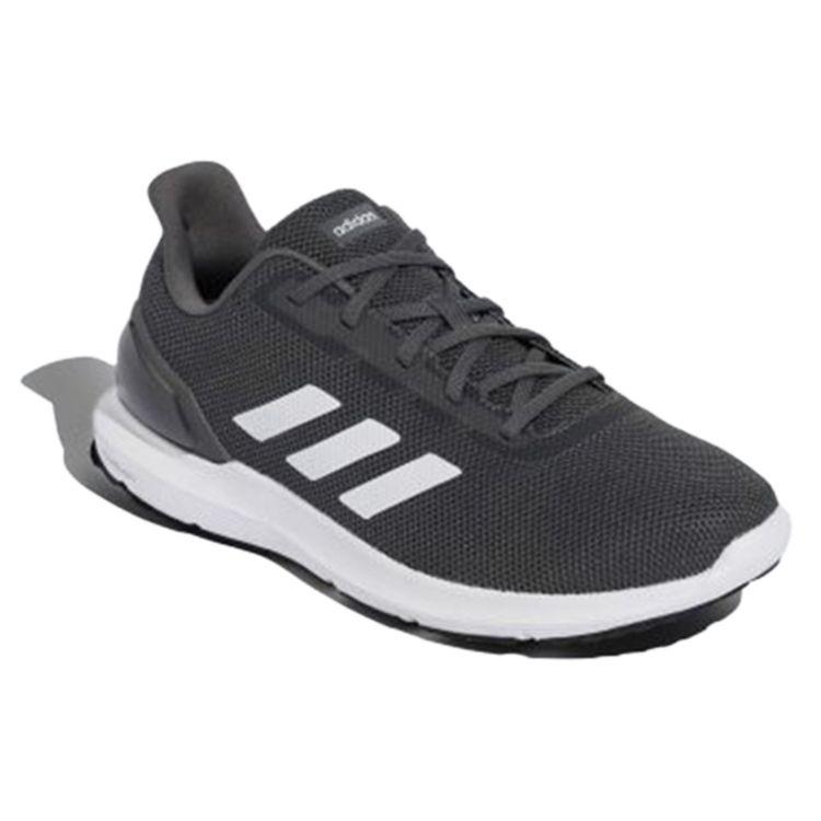 Adidas Neo Cosmic 2 Round Toe Lace-Up Fabric Breathable Low-Top Running Shoes Men Sneakers Black B44881