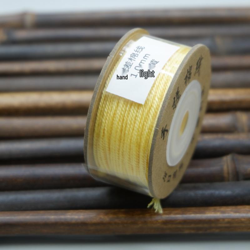 Tibetan Handcrafted Cotton Hemp Beading Thread for Prayer Beads and Tassels