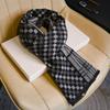 Including Wool Scarves Men'S Autumn And Winter  Models Boyfriend Plaid Student Men'S Scarves High-End Versatile And Trendy