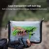 Luya Transparente Ködertasche PVC Innentasche Unterteilt Wasserdichte Aufbewahrungstasche Angelzubehör Sortierer Aufbewahrungstasche