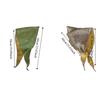 Retro Cotton Lattice Headscarf Thin Turban Pastoral Style Headscarf Vintage Scarf Triangular Hair Band Vacation